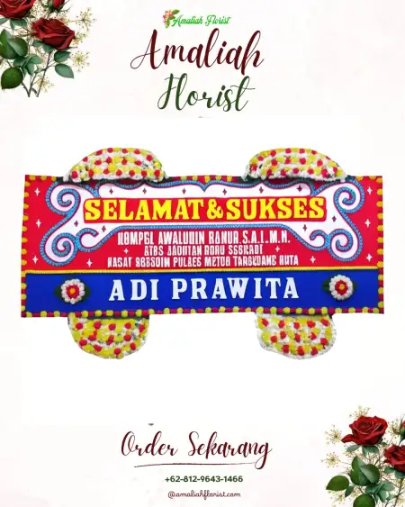 Papan Bunga Ucapan Selamat Sukawera